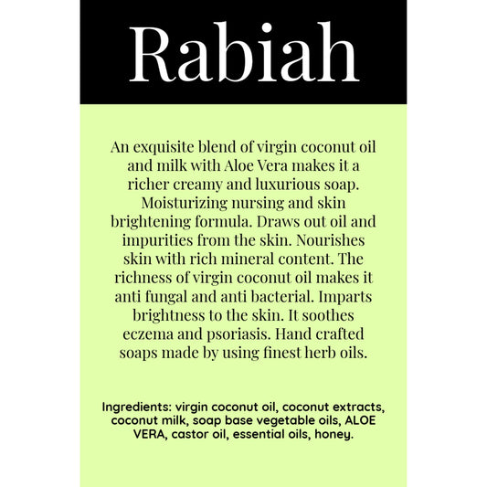 Coconut Aloe Vera Soap