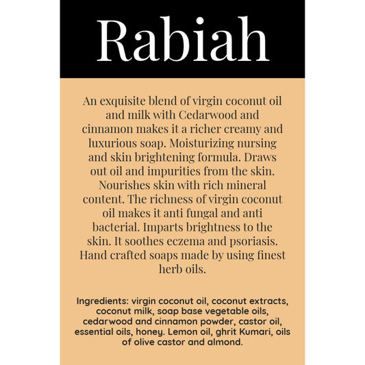 Coconut Cedarwood & Cinnamon Soap