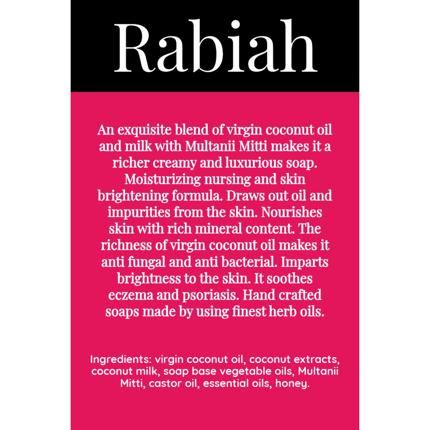 Coconut Multani Mitti Soap