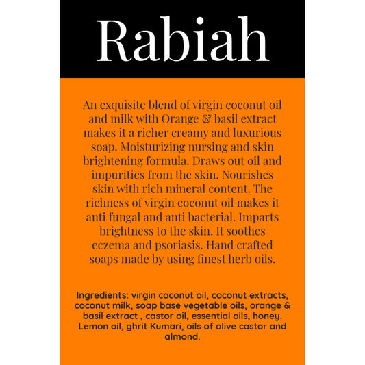 Coconut Orange Basil Soap