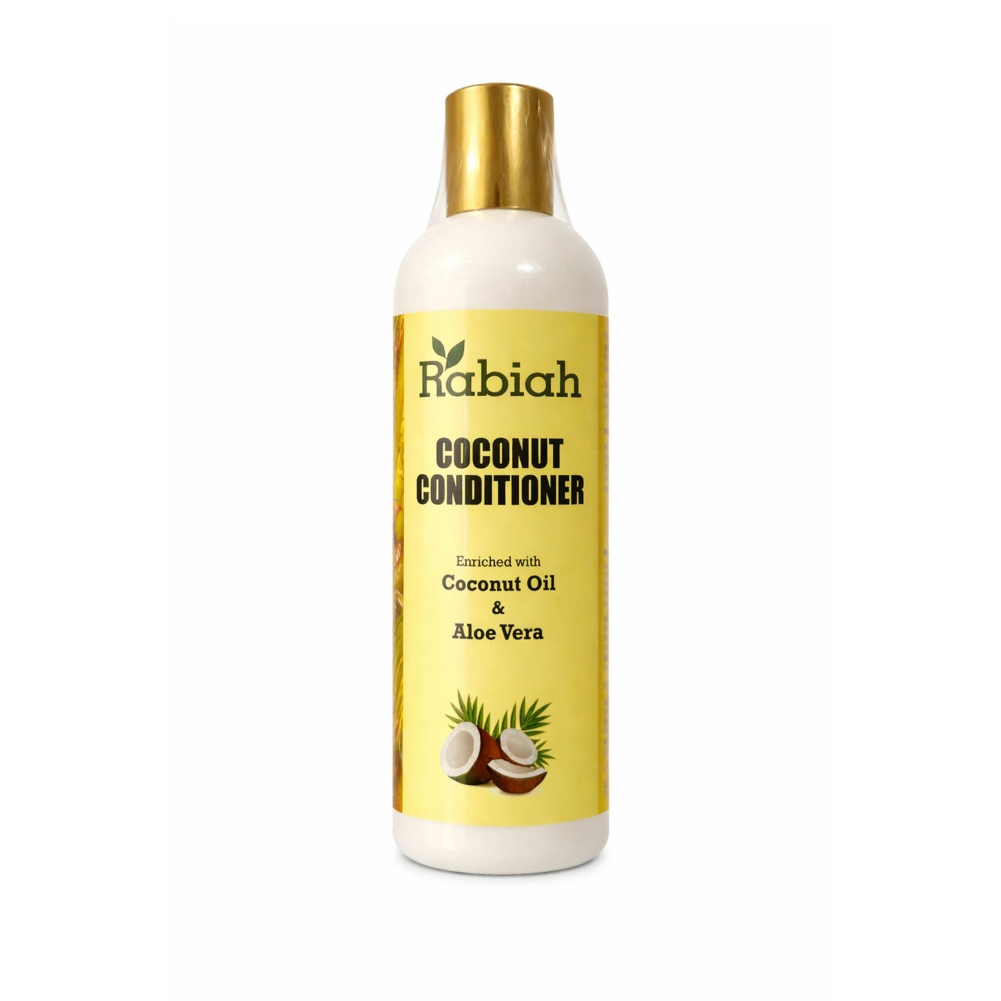 Rabiah Coconut Conditioner with Coconut Oil & Aloe Vera – 200 ml