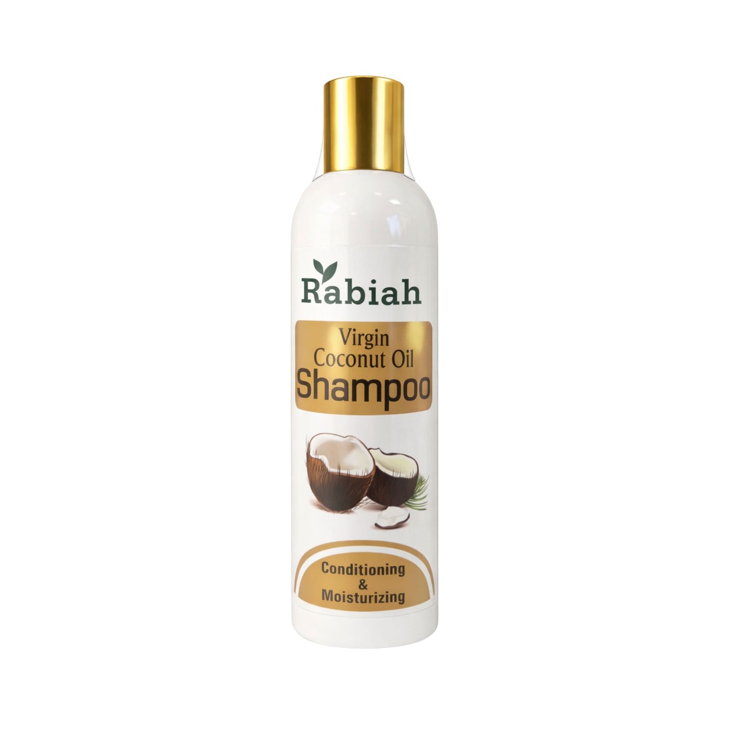Rabiah Virgin Coconut Shampoo – Conditioning & Moisturizing (200 ml)