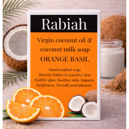 Coconut Orange Basil Soap