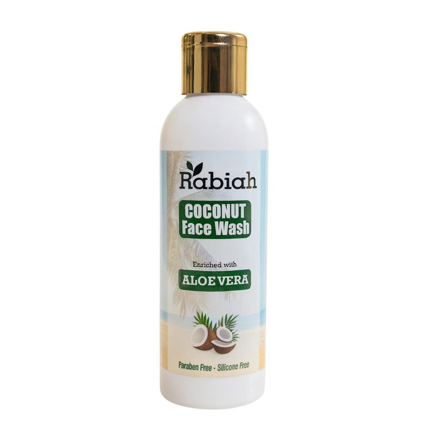 Rabiah Coconut Face Wash – Aloe Vera (200 ml)