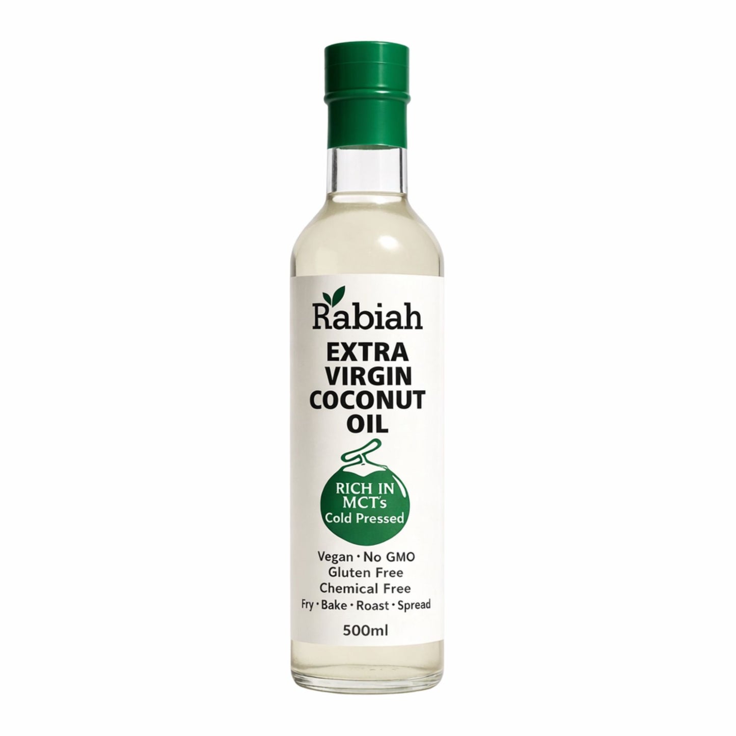 Rabiah Extra Virgin Coconut Oil – Cold Pressed