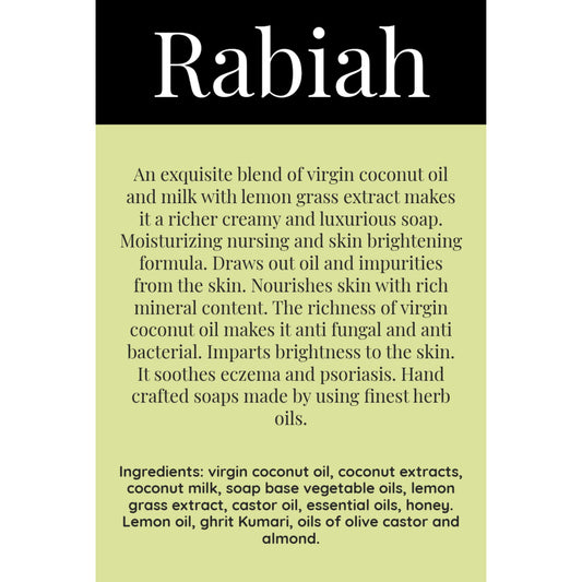 Coconut Lemongrass Soap