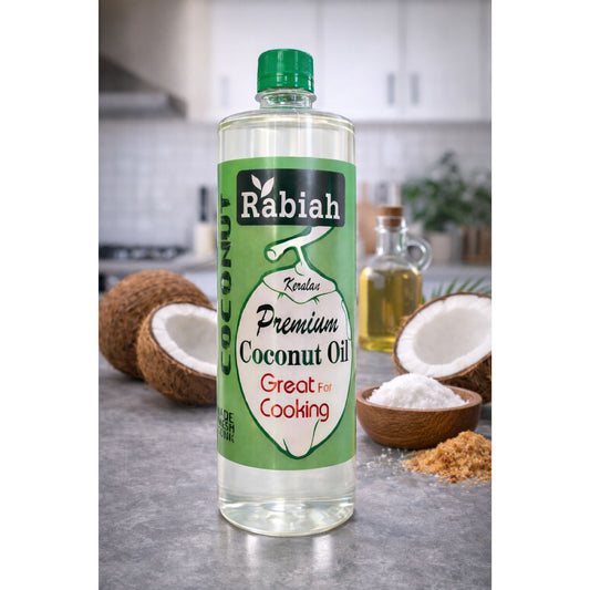 Rabiah Premium Coconut Oil – Cold Pressed Cooking Oil