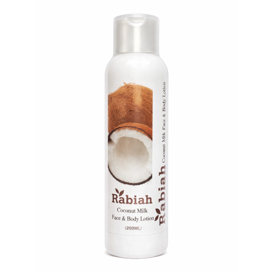 Rabiah Coconut Milk Face & Body Lotion